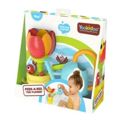 Yookidoo Badspeelgoed – Peek‑a‑Bee Tub Flower> Badspeelgoed