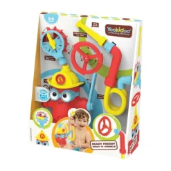 Yookidoo Ready Freddy Spray Sprinkle Brandweerpomp> Badspeelgoed